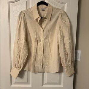 Twik Beige Button-Down Shirt